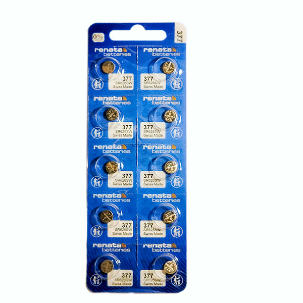 Renata Silver Oxide Watch Batteries - Pack of 10