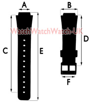Watch Strap Size Diagram