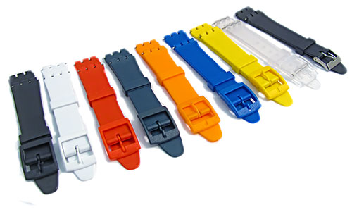Standard Swatch Compatible Watch Strap 17mm Resin