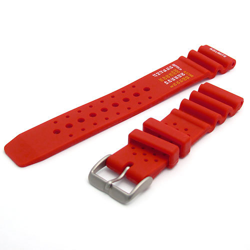 Tough PU SCUBA Divers Watch Strap ND Limits 18mm 20mm 22mm 24mm 5