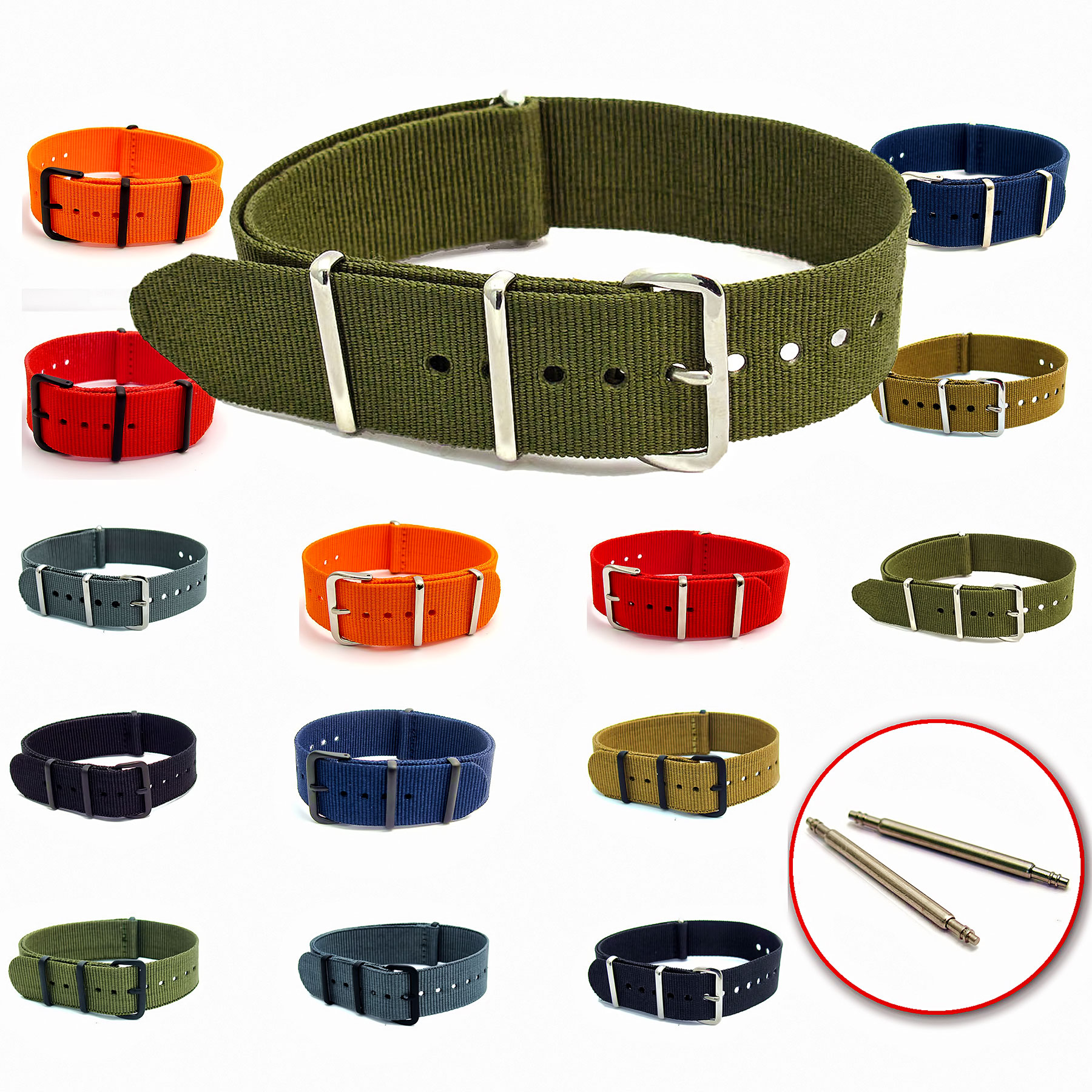NATO Military bing Watch Strap C046